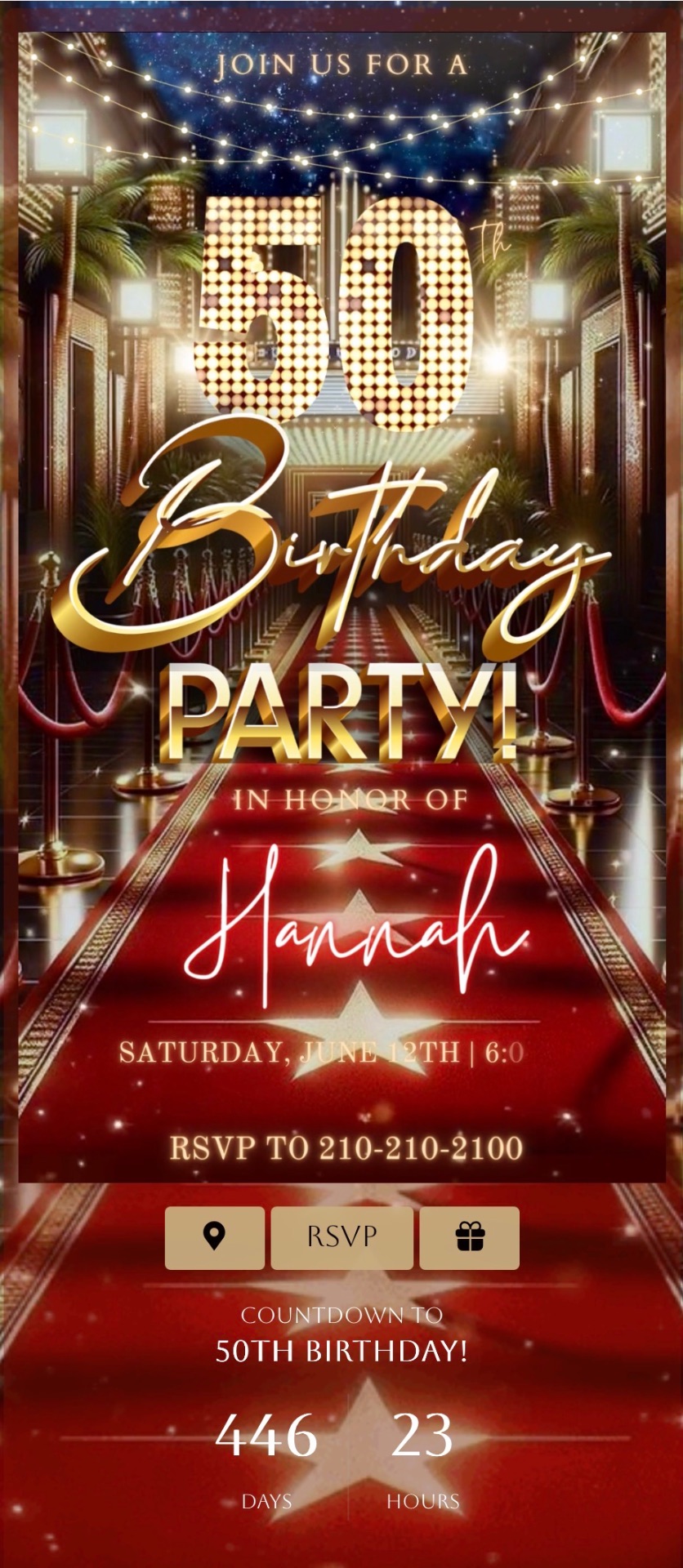 Interactive Invite Preview