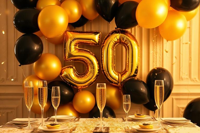 50th Birthday Party Ideas